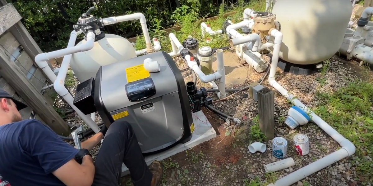 Pool Heater installation service in boca raton